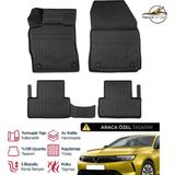 S-Dizayn Opel Astra L 3D Plus Havuzlu Paspas 2021+ - Siyah