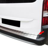 S-Dizayn Opel Combo E Krom Arka Tampon Eşiği 2019-2023