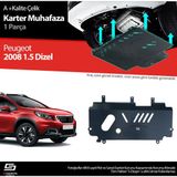 S-Dizayn Peugeot 2008 1.5 Dizel Çelik Karter Muhafaza Koruma 2017 Üzeri A+ Kalite