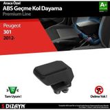 S Dizayn Peugeot 301 ABS Siyah 2012 Üzeri A+Kalite Geçmeli Kolçak