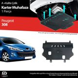 S-dizayn Peugeot 308 Çelik Karter Muhafaza 2007-2013 A+ Kalite