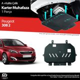 S-dizayn Peugeot 308 Çelik Karter Muhafaza 2013-2019 A+ Kalite