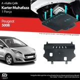 S-dizayn Peugeot 5008 Çelik Karter Muhafaza Koruma 2013-2016 A+ Kalite