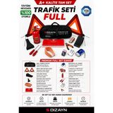 S-Dizayn Premium Araç Trafik Seti Full Paket 12 Parça A+ Kalite - Siyah