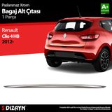 S-Dizayn Renault Clio 4 Hb Krom Bagaj Alt Çıtası 2012-2019