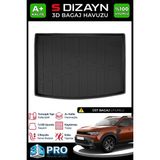 S-Dizayn Renault Duster 4X4 3D Pro Bagaj Havuzu Üst Bagaj 2024 Üzeri A+ Kalite - Siyah
