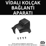 S-Dizayn Renault Fluence ABS Vidalı Kol Dayama Kolçak Alt Adaptör 2010-2016 A+Kalite
