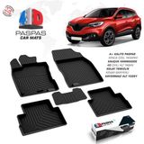 S-Dizayn Renault Kadjar 4D Havuzlu Paspas 2015-2022 A+ Kalite - Siyah