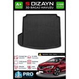 S-Dizayn Renault Megane 4 Sedan 3D Pro Bagaj Havuzu Sol Kulaklı 2016 Üzeri A+ Kalite