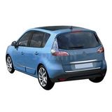 S Dizayn Renault Scenic 3 Krom Bagaj Alt Çıtası 2009 Üzeri