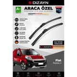 S Dizayn S-Dizayn Fiat Fiorino Ön Cam Silecek Seti 2008 Üzeri Premium Araca Özel 65-48 Cm A+ Kalite AOCS-116