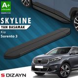 S Dizayn S-Dizayn Kia Sorento 3 Skyline Siyah Yan Basamak 183 Cm 2014-2020 A+ Kalite