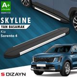 S Dizayn S-Dizayn Kia Sorento 4 Skyline Aluminyum Yan Basamak 183 Cm 2022 Üzeri A+ Kalite