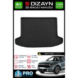 S Dizayn S-Dizayn Kia Sportage 3D Pro Bagaj Havuzu 2022 Üzeri A+ Kalite 3BH-SDZ254