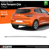 S Dizayn S-Dizayn Renault Clio 5 Krom Arka Tampon Çıtası 2019-2023