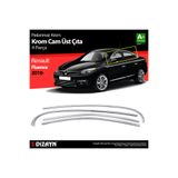 S Dizayn S-Dizayn Renault Fluence Krom Cam Üst Çıtası 4 Prç 2010-2016 7006070
