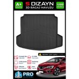 S Dizayn S-Dizayn Renault Megane 4 Sedan 3D Pro Bagaj Havuzu Çift Kulaklı 2016 Üzeri A+ Kalite 3BH-SDZ025-CF