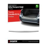 S Dizayn S-Dizayn Toyota Corolla Krom Arka Tampon Eşiği 2019 Üzeri 7520021