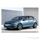 S-Dizayn S-Dizayn Volkswagen Golf 7 Krom Ön Tampon Çıtası 2 Prç.