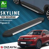 S Dizayn S-Dizayn VW Tiguan 3 Skyline Krom Yan Basamak 183 Cm 2024 Üzeri A+ Kalite