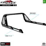 S-Dizayn SDX 4WD Off Road Isuzu D-Max 3 Çelik Roll Bar V1 2019 Üzeri