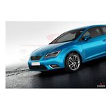 S-Dizayn Seat Leon Krom Sis Farı Çerçevesi 2 Prç. 2013-2016