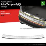 S-dizayn Skoda Octavia 4 A8 Sedan Krom Arka Tampon Eşiği 2020 Üzeri