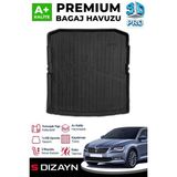 S-Dizayn Skoda Superb 3D Pro Bagaj Havuzu 2015-2024 A+ Kalite