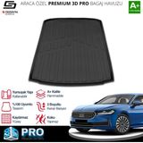 S-Dizayn Skoda SuperB 3D Pro Bagaj Havuzu 2024 Üzeri A+ Kalite - Siyah