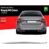 S-Dizayn Skoda Superb Krom Bagaj Alt Çıtası 2015-2023