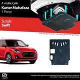 S-dizayn Suzuki Swift Çelik Karter Muhafaza Koruma 2018 Üzeri A+ Kalite