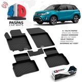 S-Dizayn Suzuki Vitara 4D Havuzlu Paspas 2015-2019 A+ Kalite - Siyah