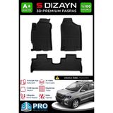 S-Dizayn Swm G03 F 3D Pro Havuzlu Paspas 2024 Üzeri A+ Kalite 3DS-SDZ229 - Siyah