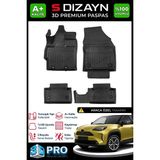 S-Dizayn Toyota Yaris Cross 3D Pro Havuzlu Paspas 2022 Üzeri A+ Kalite - Siyah