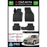 S-Dizayn Volvo S40 3D Pro Havuzlu Paspas 2004-2012 A+ Kalite 3DS-SDZ158 - Siyah
