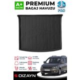 S-Dizayn Vw Caddy 3D Pro Bagaj Havuzu 2010-2015 A+ Kalite