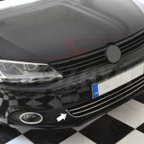 S Dizayn VW Jetta Krom U Formlu Ön Tampon Çıtası 1 Prç. 2011-2014