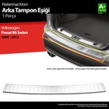 S-dizayn Vw Passat B6 Sedan Krom Arka Tampon Eşiği 2005-2012
