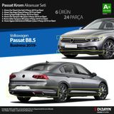 S-Dizayn Vw Passat B8.5 Business Krom Aksesuar Seti 24 Parça 2019-2023 A+Kalite