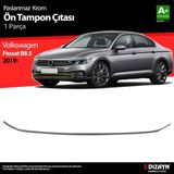 S-Dizayn VW Passat B8.5 Krom Ön Tampon Çıtası 2019 ve Üzeri
