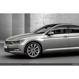 S-Dizayn VW Passat B8 Krom Ön Tampon Alt Çıtası 3 Parça 2015-2019