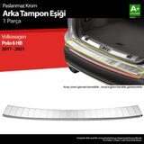 S-dizayn Vw Polo 6 Hb Krom Arka Tampon Eşiği 2017-2021