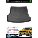 S-Dizayn VW T-Roc 3D Pro Bagaj Havuzu Üst Bagaj 2019 Üzeri A+ Kalite