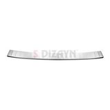 S-Dizayn VW T-Roc Krom Arka Tampon Eşiği 2019 Üzeri