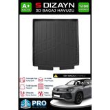 S-Dizayn Vw Tayron 3D Pro Bagaj Havuzu Üst Bagaj 2024 Üzeri A+ Kalite