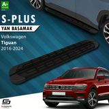 S-Dizayn Vw Tiguan 2 S-Plus Siyah Yan Basamak 173 Cm 2016-2024 A+ Kalite