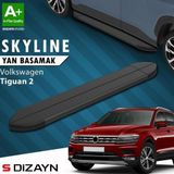 S-Dizayn VW Tiguan 2 Skyline Siyah Yan Basamak 173 Cm 2016-2024 A+ Kalite