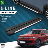 S-dizayn Vw Tiguan 3 S-line Aluminyum Yan Basamak 183 Cm 2024 Üzeri