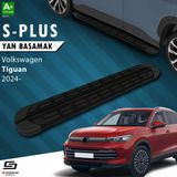 S-Dizayn Vw Tiguan 3 S-Plus Siyah Yan Basamak 183 Cm 2024 Üzeri A+ Kalite