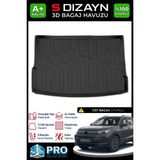 S-Dizayn VW Tiguan 3D Pro Bagaj Havuzu Üst Bagaj 2024 Üzeri A+ Kalite